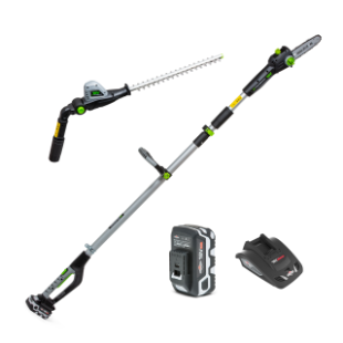 Battery pole store saw